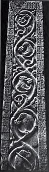 Archivo:Ruthwell Cross, East Face, middle II