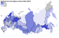 Spiritual but not religious in Russia (Arena Atlas 2012)