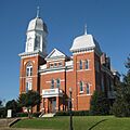 Taliaferro County Courthouse east facade