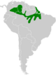Thamnophilus nigrocinereus map.svg