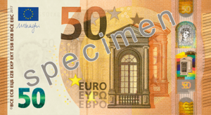 Archivo:The Europa series 50 € obverse side