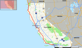 U.S. Route 101 in California Map.svg
