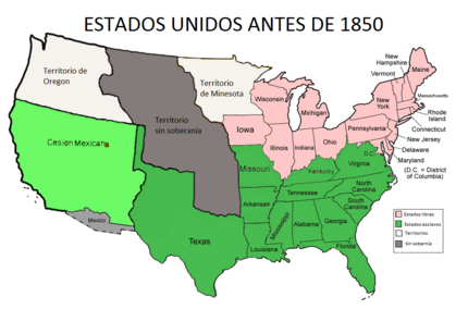 Archivo:United States Before 1850