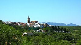 Vista de Villanueva de Alcolea