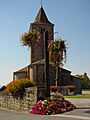 Village fleuri