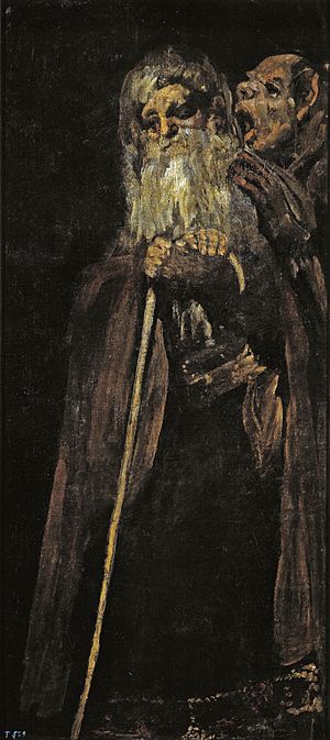 Archivo:2 alte Männer, um 1821-23