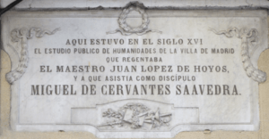 Archivo:Academia donde estudió Cervantes (RPS 02-05-2014)