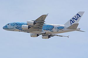 Archivo:All Nippon Airways A380 (JA381A) @ NRT, April 2019