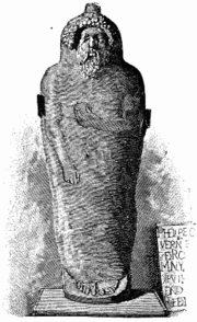 Archivo:Anthropoid sarcophagus discovered at Cadiz - Project Gutenberg eText 15052