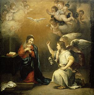 Archivo:Bartolomé Esteban Murillo - La Anunciación (Rijksmuseum)