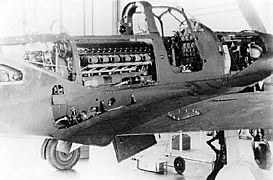 Bell P-39 Airacobra center fuselage detail