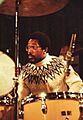 Billy Cobham at Soundcheck, Kongsberg Jazz Festival 1974