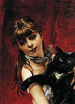 Archivo:Boldini - girl-with-black-cat-1885