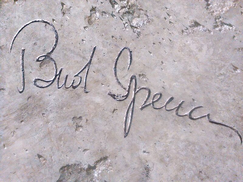 Bud Spencer signature