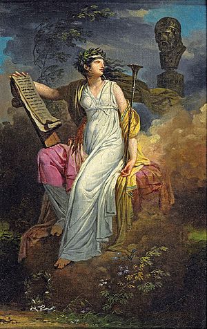 Archivo:Calliope, Muse of Epic Poetry - Charles Meynier (Other Version)