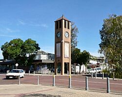 Clocktower in John Street, Salisbury, South Australia.jpg