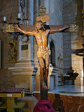Archivo:Cristo del Perdón, Basílica de Santa María la Mayor (Linares)