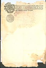 Archivo:Ejemplar de papel sellado de Escribania Publica de la Real Audiencia de Quito - AHG
