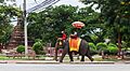Elefantes, Ayutthaya, Tailandia, 2013-08-23, DD 02