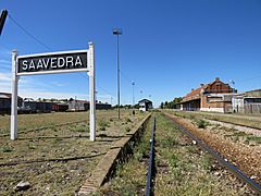 Estación de trenes Saavedra 