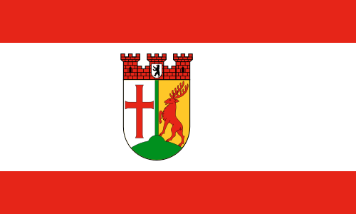 Flagge Bezirk Tempelhof-Schöneberg