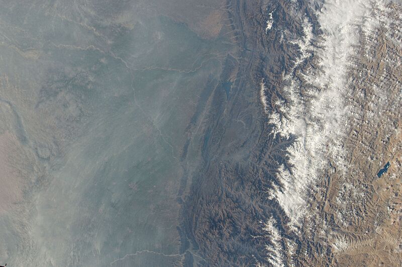 ISS030-E-16834 - View of India