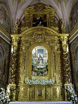 Jaén - Iglesia de San Andrés, Retablo de la Inmaculada K01.jpg