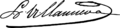 Laureano Villanueva signature
