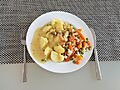 Leipziger Allerlei mit Morchel-Kresse-Hollandaise & Kartoffeln