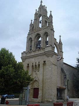 Les Lèves (Gironde, Fr), l'église.JPG