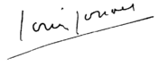 Louis Jouvet Signature.png