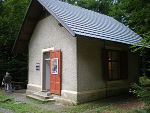 Archivo:Mahler Composition Hut Klagenfurt