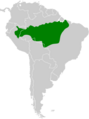 Malacoptila rufa map