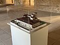 Maqueta expuesta en el Monasterio