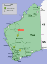 Newman location map in Western Australia.PNG