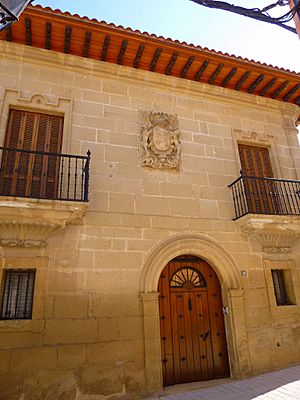 Archivo:Oyón - Palacio de los Condes de Bureta 2