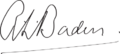 RL Borden Signature