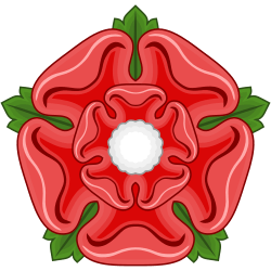 Rosa roja de Lancaster