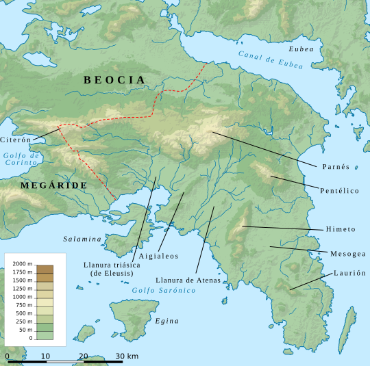 Periferia de Ática para Niños