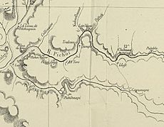 Archivo:Rio Pichoy en el Mapa de Expedicion de la Francisco Vidal Gormaz