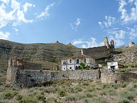 Rueda de Jalón - Castillo - Vista 02.jpg