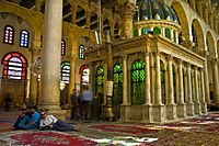 Archivo:Shrine of John the Baptist, Great Umayyid Mosque, Damascus
