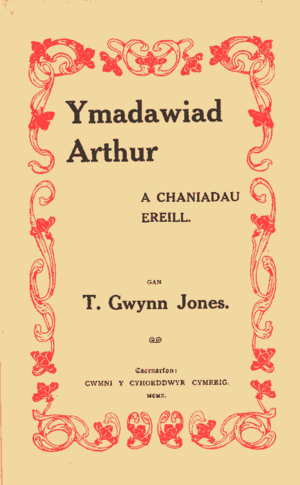 Archivo:T. Gwynn Jones - Ymadawiad Arthur 001