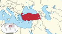 Turkey in its region.svg