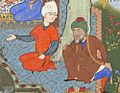 Youth and his father
