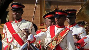 Archivo:Zambian Military Band
