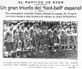 1926-12-16, El Imparcial, El partido de ayer, Un gran triunfo del ''foot-ball'' español