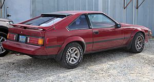 Archivo:1986 Toyota Supra (MA67, US), rear right