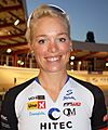 Charlotte Becker DM Bahnradsport 2016 (cropped)