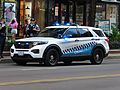 Chicago Police Ford Police Interceptor Utility 7905 (Front left view)